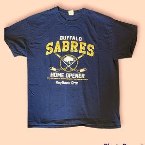 NHL Buffalo Sabres Gildan Home Opener T-Shirt Size Large